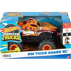 სათამაშო მანქანა Mattel Hot Wheels Monster Trucks 1:24 Tiger SharkTM RC Vehicle, 5 image