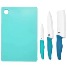 დანების ნაკრები Hou Hou HU0020, Ceramic Knife Set, Blue, 2 image