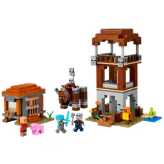 ლეგო LEGO Constructor Minecraft The Pillager Outpost and Ravager, 4 image