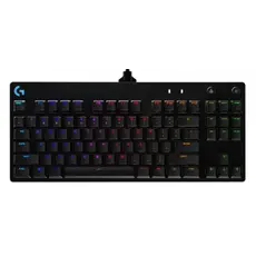 კლავიატურა LOGITECH G PRO TKL Corded Mechanical Gaming Keyboard - BLACK - US INT'L - USB - CLICKY