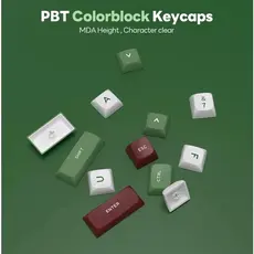 კლავიატურა Royal Kludge RK R65 RGB Mechanical Keyboard, Chartreuse switch, Hot Swappable, Type-C wired, Green sand, 4 image