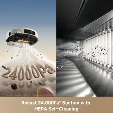 რობოტი მტვერსასრუტი Mova Robot Vacuum V50 Ultra Complete White (RLV72LE-1), 10 image