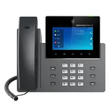 IP ტელეფონი Grandstream  GXV3450 IP Video Phone, 5 inch 1280x720 capacitive touch screen, 16 lines with up to 16 SIP accounts