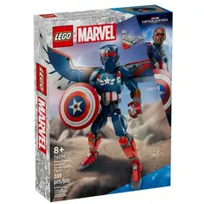 ლეგო LEGO Marvel Sam Wilson Captain America Buildable Figure, 2 image
