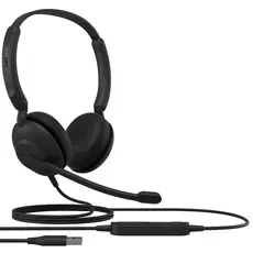 ყურსასმენი Jabra Evolve 10 Stereo, USB-A, Leatherettes, Black, 5 image