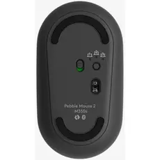 მაუსი LOGITECH Pebble Mouse 2 M350s - TONAL GRAPHITE - BT - EMEA-808 - DONGLELESS, 3 image