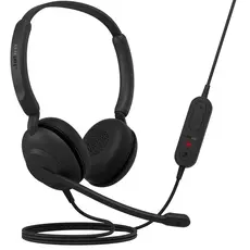 ყურსასმენი Jabra Evolve 10 Stereo, USB-A, Leatherettes, Black