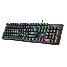 კლავიატურა AULA S2022 RGB Wired Gaming Mechanical Keyboard Black (Blue Switch), 4 image