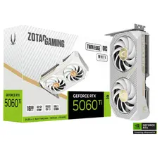 ვიდეო დაფა ZOTAC Graphic Adapter GeForce RTX 5060 Ti 12GB GDDR7 Twin Edge OC White Edition, 2 image