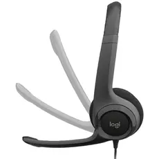 ყურსასმენი LOGITECH H390 Corded Headset - BLACK - USB, 3 image