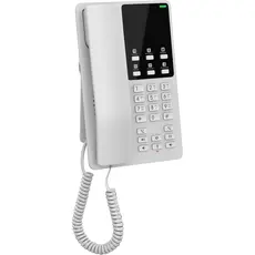 IP ტელეფონი Grandstream GHP620, White Compact Hotel IP Phones, 2 lines, 2 SIP accounts, One 10/100 Mbsps Ethernet ports, PoE, No PSU included, 4 image