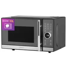 მიკროტალღური ღუმელი Ardesto Microwave oven, 23L, electronic control, 800W, display, handle opening, black, 4 image