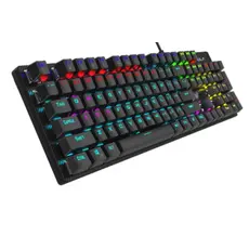 კლავიატურა AULA S2022 RGB Wired Gaming Mechanical Keyboard Black (Blue Switch), 3 image