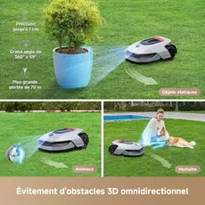 რობოტი გაზონის საკრეჭი Roboticmower Dreame Roboticmower A1 Pro (MLLA7210), 7 image