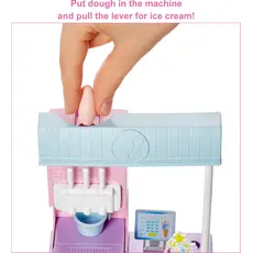 ბარბის თოჯინა MATTEL Barbie Ice Cream Shopkeeper Playset, 4 image