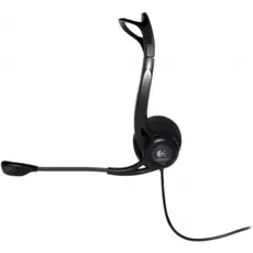 ყურსასმენი LOGITECH PC960 Corded Stereo Headset BLACK - USB, 4 image