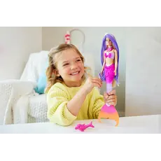 ბარბის თოჯინა MATTEL Barbie Dreamtopia New Feature Mermaid - Malibu, 5 image
