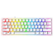 კლავიატურა Razer Keyboard Huntsman Mini Mercury Ed. RGB 61key Red Switch USB EN White