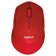 მაუსი LOGITECH M330 Wireless Mouse - SILENT PLUS - RED, 2 image