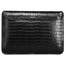 ნოუთბუქის ჩანთა WiWU 13.3'' Skin Croco Geniunie Leather Sleeve Black, 2 image