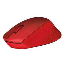 მაუსი LOGITECH M330 Wireless Mouse - SILENT PLUS - RED, 3 image