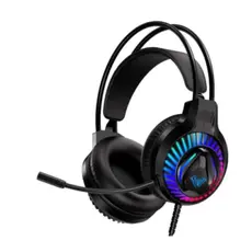ყურსასმენი AULA S605 RGB Wired Gaming Headset Black, 3 image
