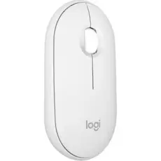 მაუსი LOGITECH Pebble Mouse 2 M350s - TONAL WHITE - BT - EMEA-808 - DONGLELESS, 3 image