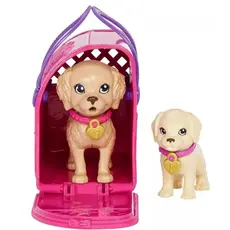 ბარბის თოჯინა MATTEL Barbie Adopt-a-Pup Playset - Latina, 5 image