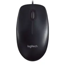 მაუსი LOGITECH M90 Corded Mouse - GREY - USB - EWR2, 2 image