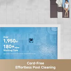 აუზის საწმენდი რობოტი Dreame Robotic Pool Cleaner Z1 (PIXZ4111), 9 image