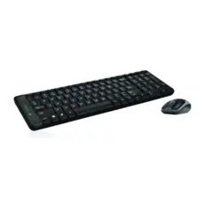 კლავიატურა LOGITECH MK220 Wireless Combo - BLACK - RUS