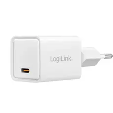 დამტენი Logilink PA0355 USB-C GaN Fast Charger (PD+QC 3.0) 20W White, 3 image