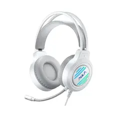 ყურსასმენი AULA S606 RGB Wired Gaming Headset White, 2 image