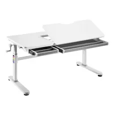 კომპიუტერის მაგიდა 2E Computer table CE301K-MECHANIC, height adjustment, mechanical, 54/76х120x60cm, white, 2 image