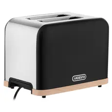 ტოსტერი Ardesto toaster T-F420BWD, 800W, metal, 2 slots, black, 3 image