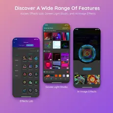 ჭკვიანი LED განათება Govee RGBIC Basic Wi-Fi + Bluetooth LED Strip Lights (10 Meter), 4 image