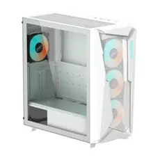 კომპიუტერის ქეისი Gigabyte C301GW 4x120mm ARGB Fans Mid Tower White, 3 image