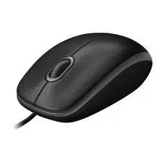 მაუსი LOGITECH Mouse M100 - BLACK - USB - EMEA-914 - AKOYA HANGTAB BOX M100, 4 image