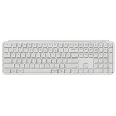 კლავიატურა Keychron B6 Pro, USB/WL/BT, ivory white