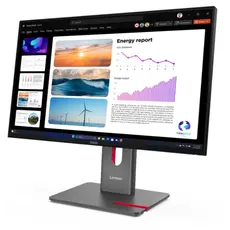 მონიტორი Lenovo ThinkVision P24Q-40 23.8“ IPS 2560x1440 300 cd/m² 4ms 120Hz Raven Black, 3 image