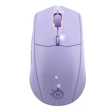 მაუსი SteelSeries Mouse Rival 3 Gen 2, RGB, USB-A/WL/BT, lavender