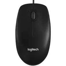მაუსი LOGITECH Mouse M100 - BLACK - USB - EMEA-914 - AKOYA HANGTAB BOX M100, 2 image
