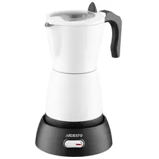 ყავის მადუღარა Ardesto coffee maker Electric moka pot.  0.3l, ground, white, 3 image