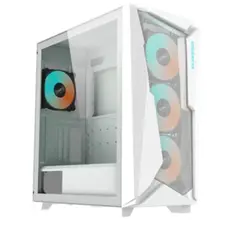 კომპიუტერის ქეისი Gigabyte C301GW 4x120mm ARGB Fans Mid Tower White, 2 image