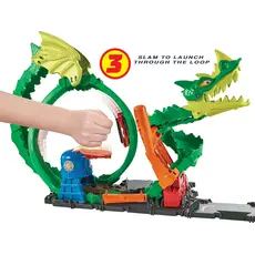 სათამაშო კომპლექტი Mattel HW City Dragon Drive Firefight, 3 image