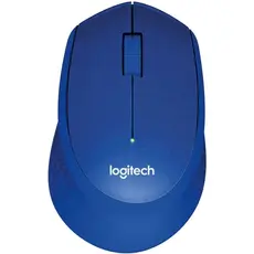 მაუსი LOGITECH M330 Wireless Mouse - SILENT PLUS - BLUE, 2 image