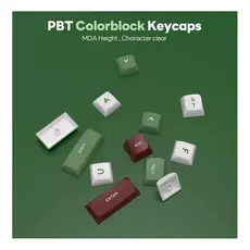 კლავიატურა Royal Kludge RK R65 RGB Mechanical Keyboard, Brown switch, Hot Swappable, Type-C wired, Green sand, 5 image