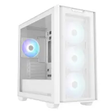 კომპიუტერის ქეისი Asus A21 Plus 4x120mm ARGB Fans Mini Tower White - 90DC00H3-B19010, 2 image