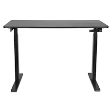 კომპიუტერის მაგიდა 2E Computer table CE120B-MECHANIC, height adjustment, mechanical, 72/120х120x60cm, black, 3 image