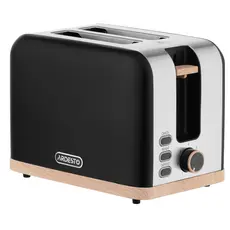 ტოსტერი Ardesto toaster T-F420BWD, 800W, metal, 2 slots, black, 2 image